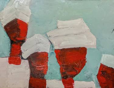 Print of Abstract People Paintings by Dahlia Baasher