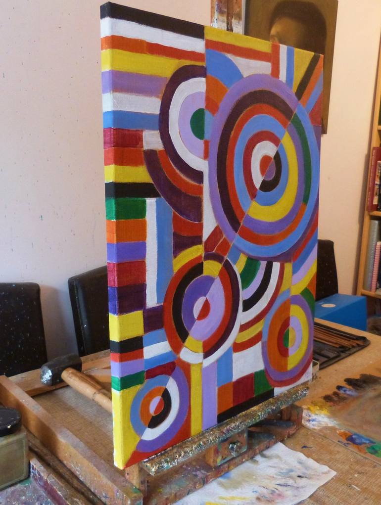 Original Abstract Painting by David Moore