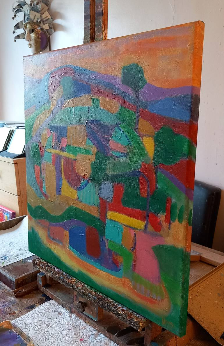 Original Abstract Painting by David Moore