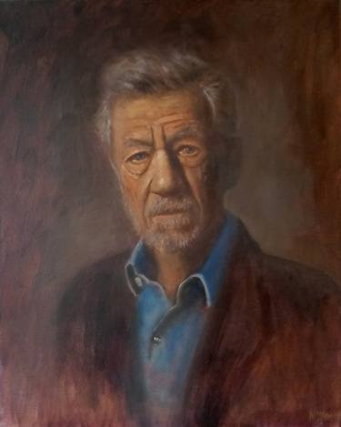 Original Portraiture People Paintings by David Moore