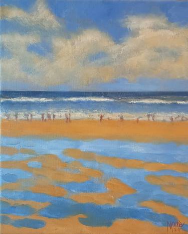 Original Impressionism Seascape Paintings by David Moore