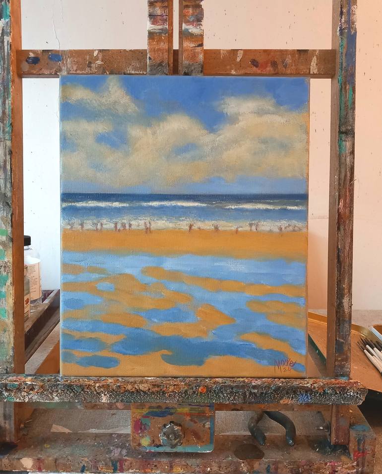 Original Contemporary Seascape Painting by David Moore