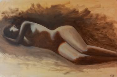 Original Figurative Nude Paintings by David Moore