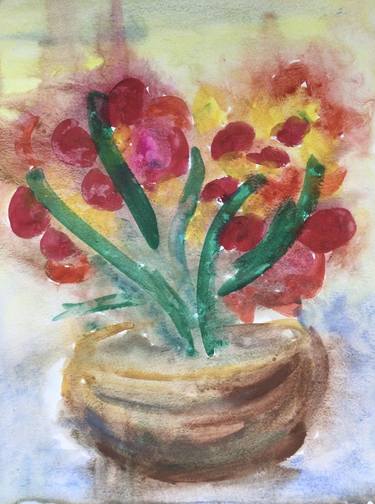 Original Floral Paintings by Maria Gasparian