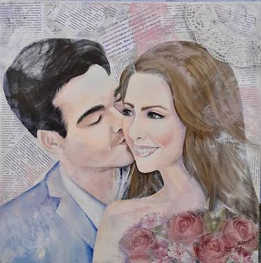 Original Love Paintings by Iryni Art