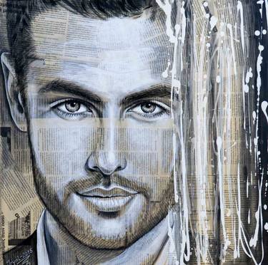 Original Men Paintings by Iryni Art