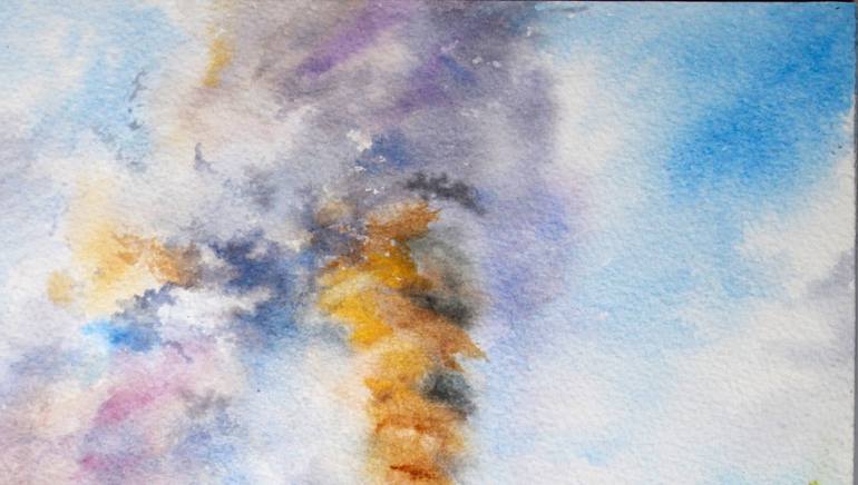 Original Impressionism Transportation Painting by Paula Bridges