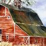 Red Barn closeup