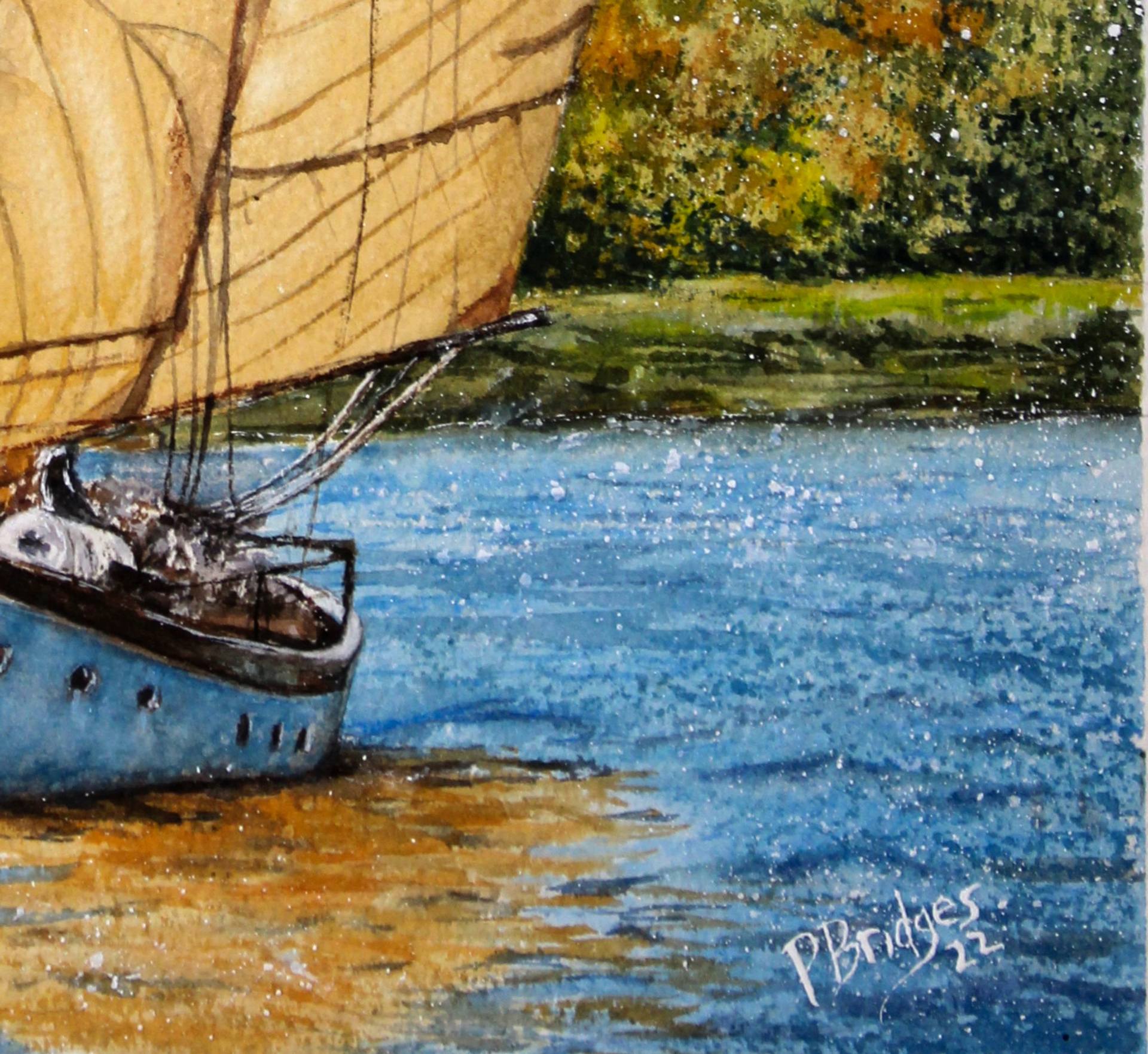 Sailboat hotsell painting from 1986 9x12