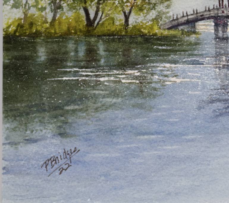 Original Fine Art World Culture Painting by Paula Bridges