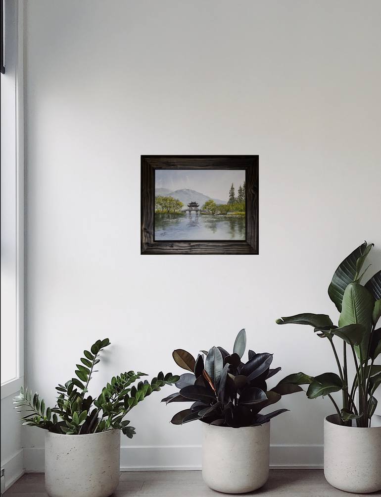 Original Fine Art World Culture Painting by Paula Bridges