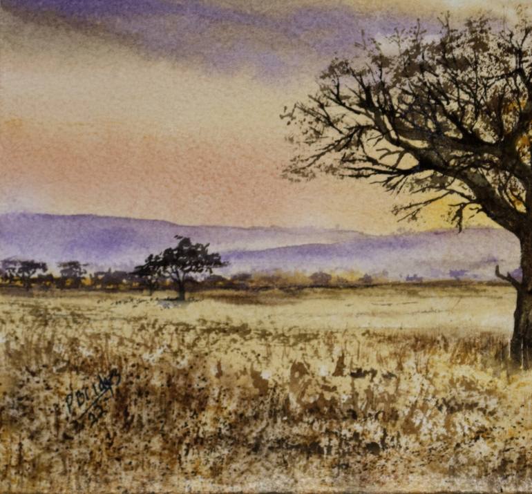Original Landscape Painting by Paula Bridges