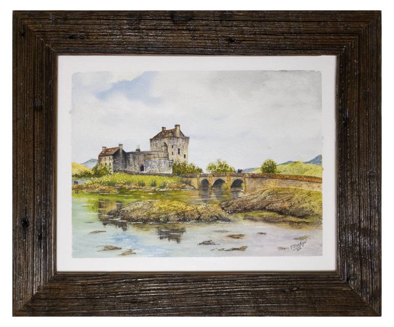 Original Impressionism Travel Painting by Paula Bridges