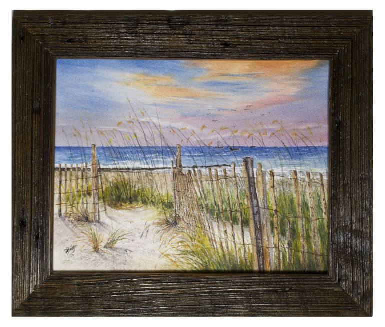 Original Impressionism Seascape Painting by Paula Bridges