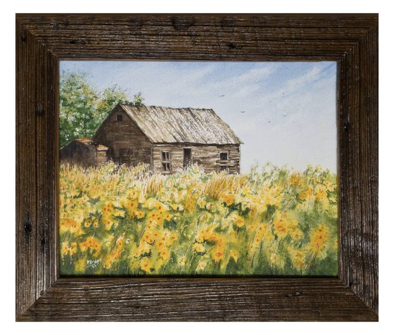 Original Impressionism Floral Painting by Paula Bridges