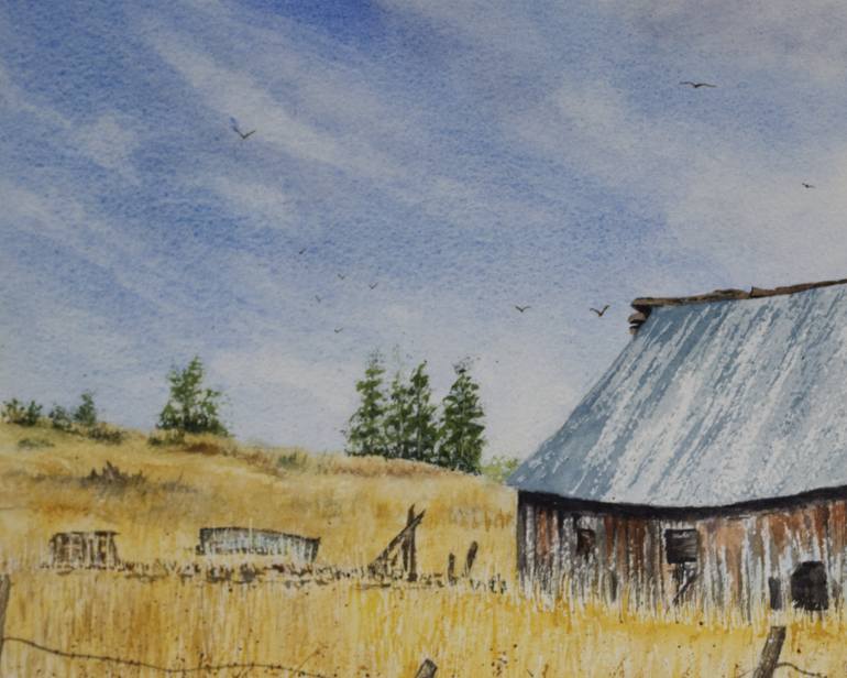 Original Fine Art Landscape Painting by Paula Bridges