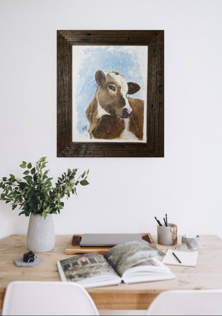 Original Fine Art Animal Painting by Paula Bridges