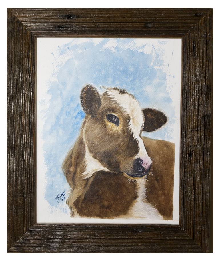 Original Fine Art Animal Painting by Paula Bridges