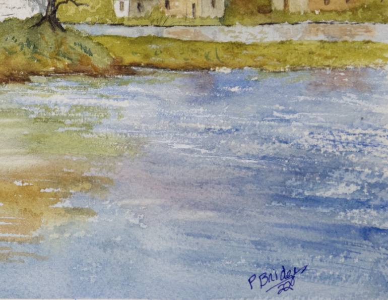 Original Expressionism Landscape Painting by Paula Bridges