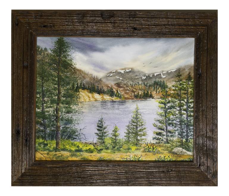 Original Expressionism Landscape Painting by Paula Bridges