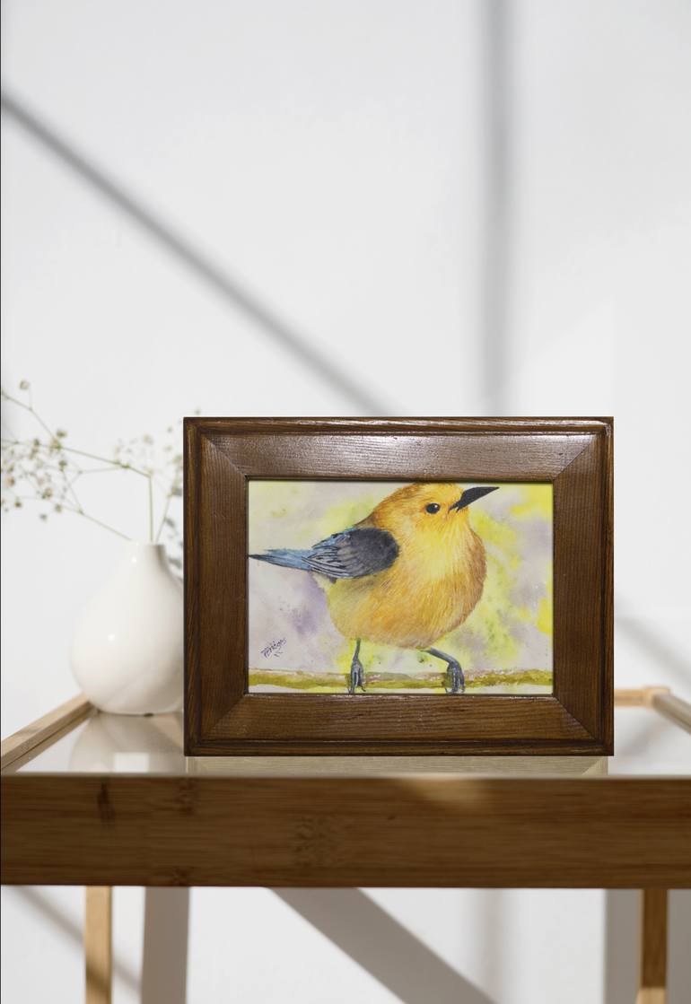 Original Impressionism Animal Painting by Paula Bridges