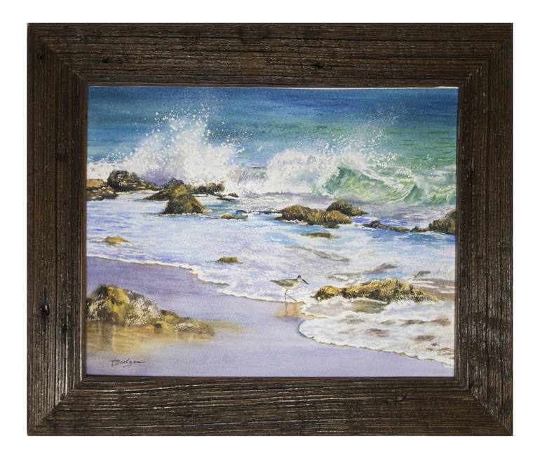 Original Fine Art Seascape Painting by Paula Bridges