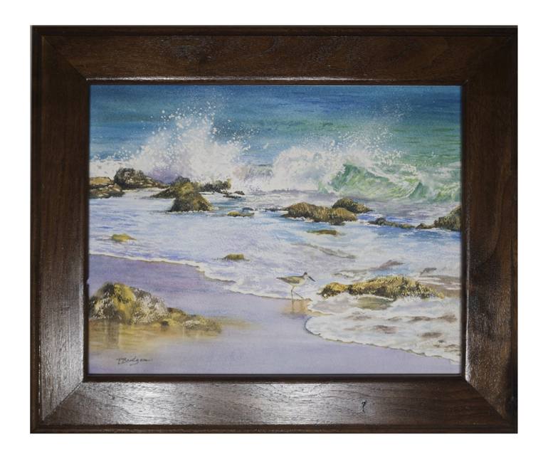 Original Fine Art Seascape Painting by Paula Bridges