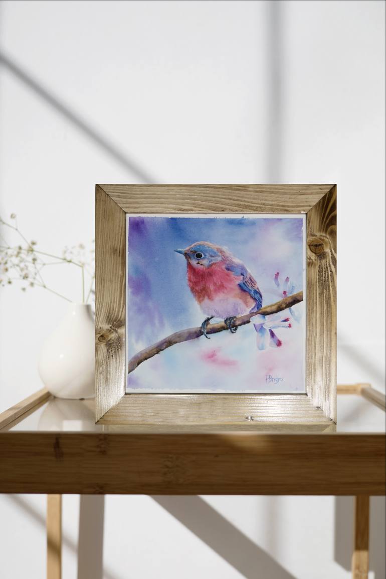 Original Expressionism Animal Painting by Paula Bridges