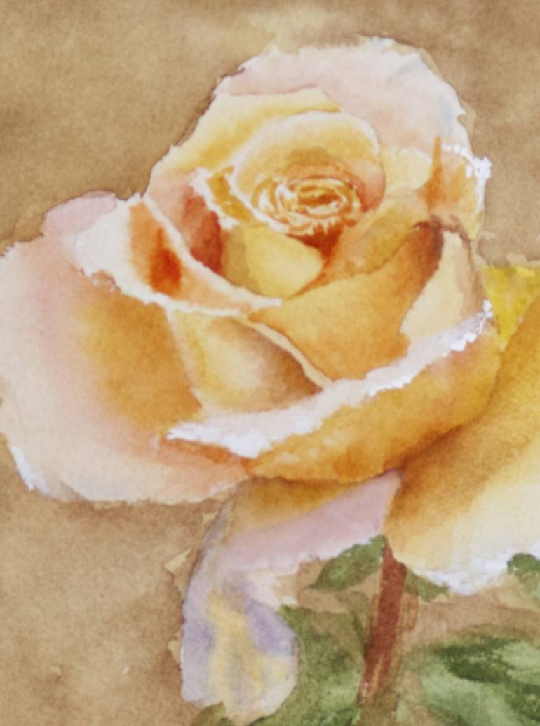 Original Floral Painting by Paula Bridges