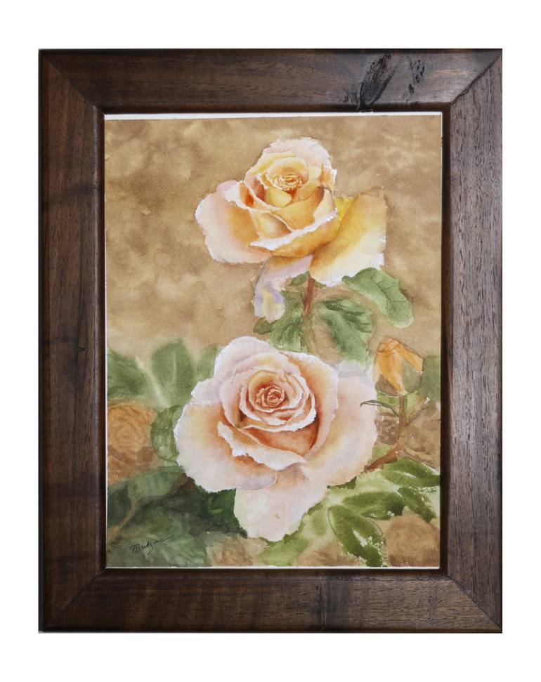 Original Floral Painting by Paula Bridges