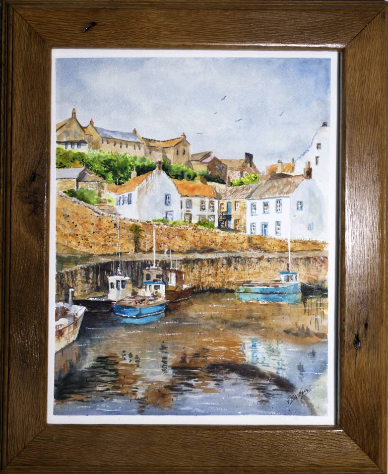Original Impressionism Travel Painting by Paula Bridges