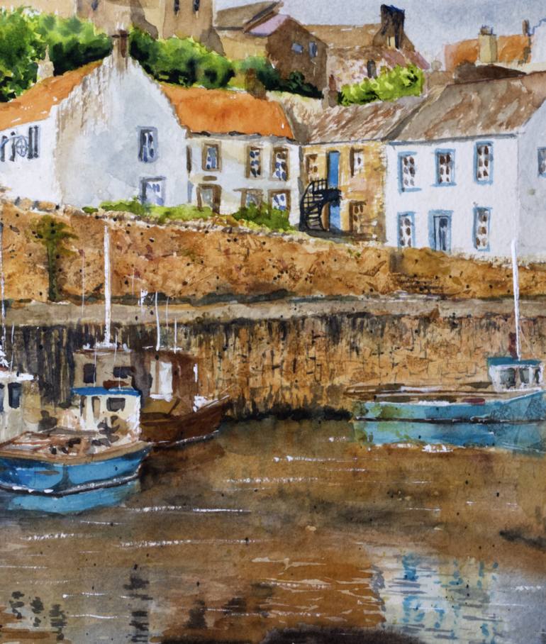 Original Impressionism Travel Painting by Paula Bridges