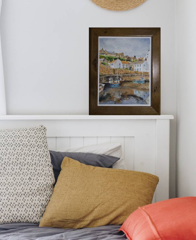 Original Impressionism Travel Painting by Paula Bridges