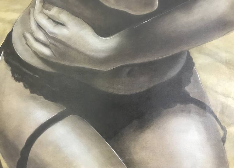 Original Figurative Nude Painting by Daniela Ciarrocchi