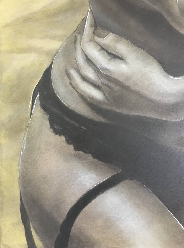 Original Figurative Nude Painting by Daniela Ciarrocchi