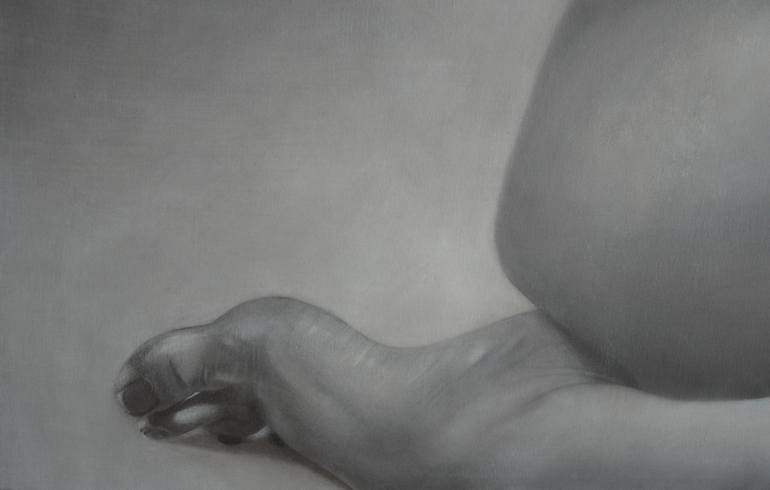 Original Figurative Nude Painting by Daniela Ciarrocchi