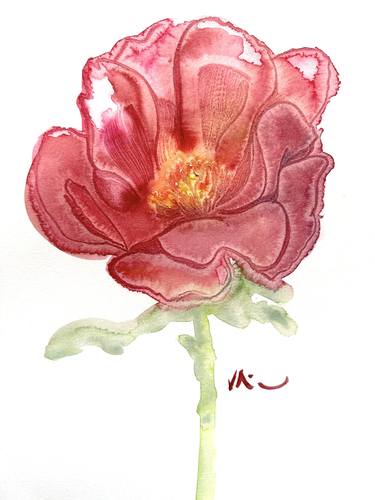 Print of Floral Paintings by Valeria Di Pietro