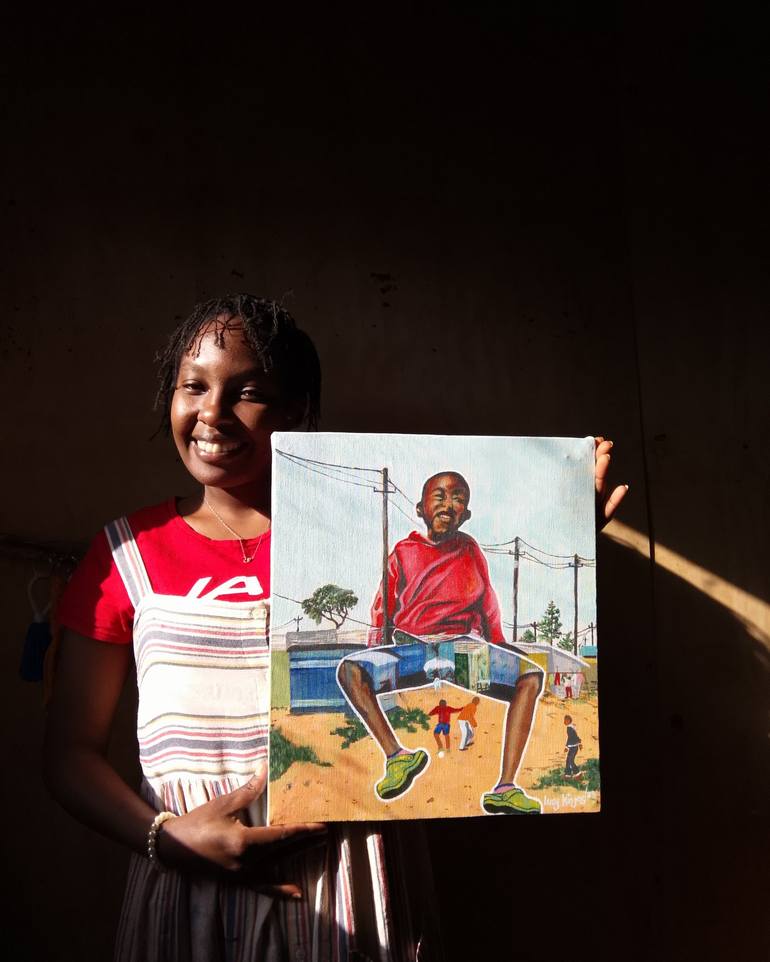 Original Children Painting by Lucy Njoki