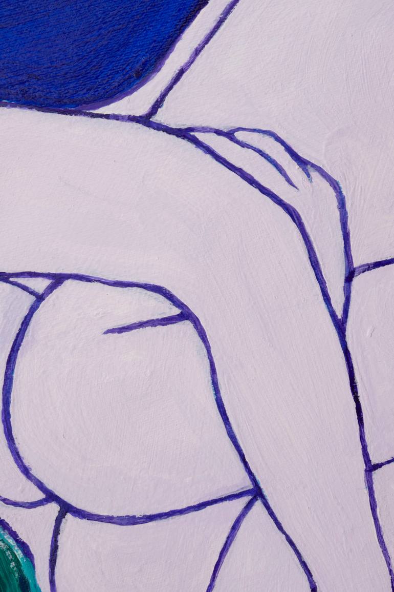 Original Classicism Nude Painting by Michele Gammieri