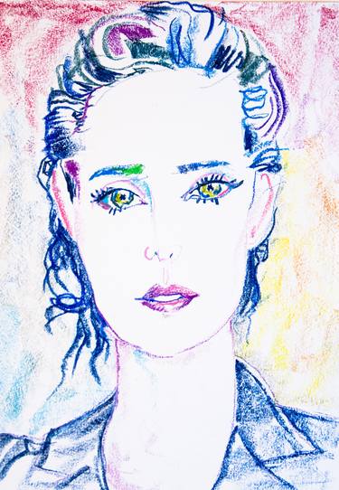 Original Expressionism Celebrity Drawings by Michele Gammieri