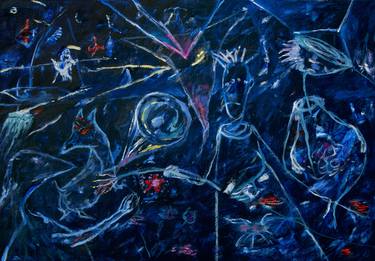 Original Expressionism Fantasy Paintings by Michele Gammieri