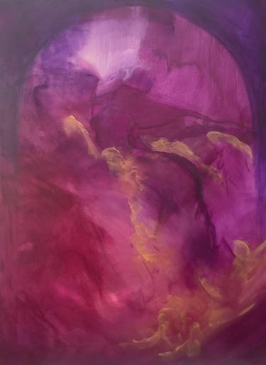 Print of Abstract Religious Paintings by Darcy Borg