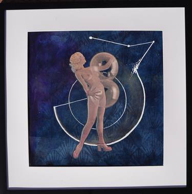 Print of Art Deco Erotic Paintings by Darcy Borg