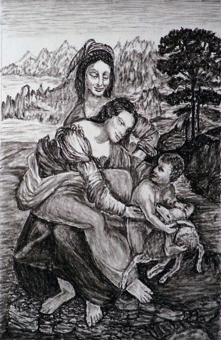 Print of Realism Religion Drawings by Christopher Leonick