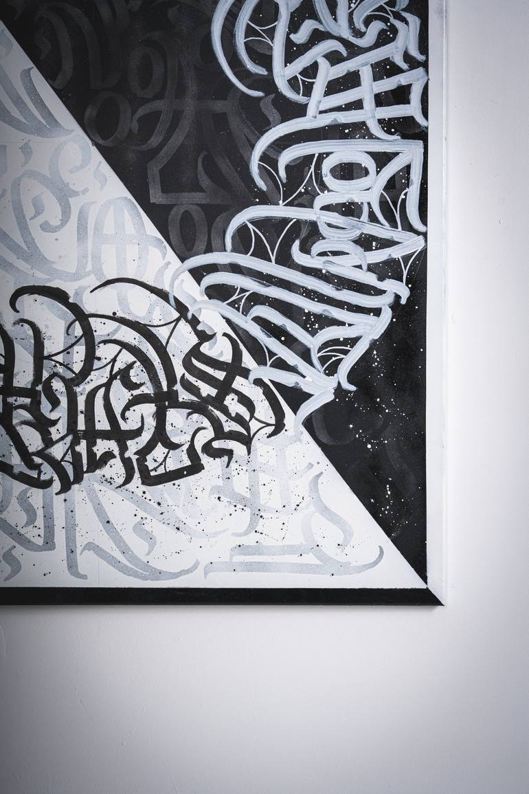 Original Calligraphy Painting by BURNZY EIGHTYSEVEN