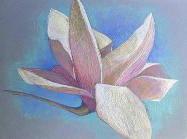 Original Contemporary Floral Drawing by Oksana Lerman