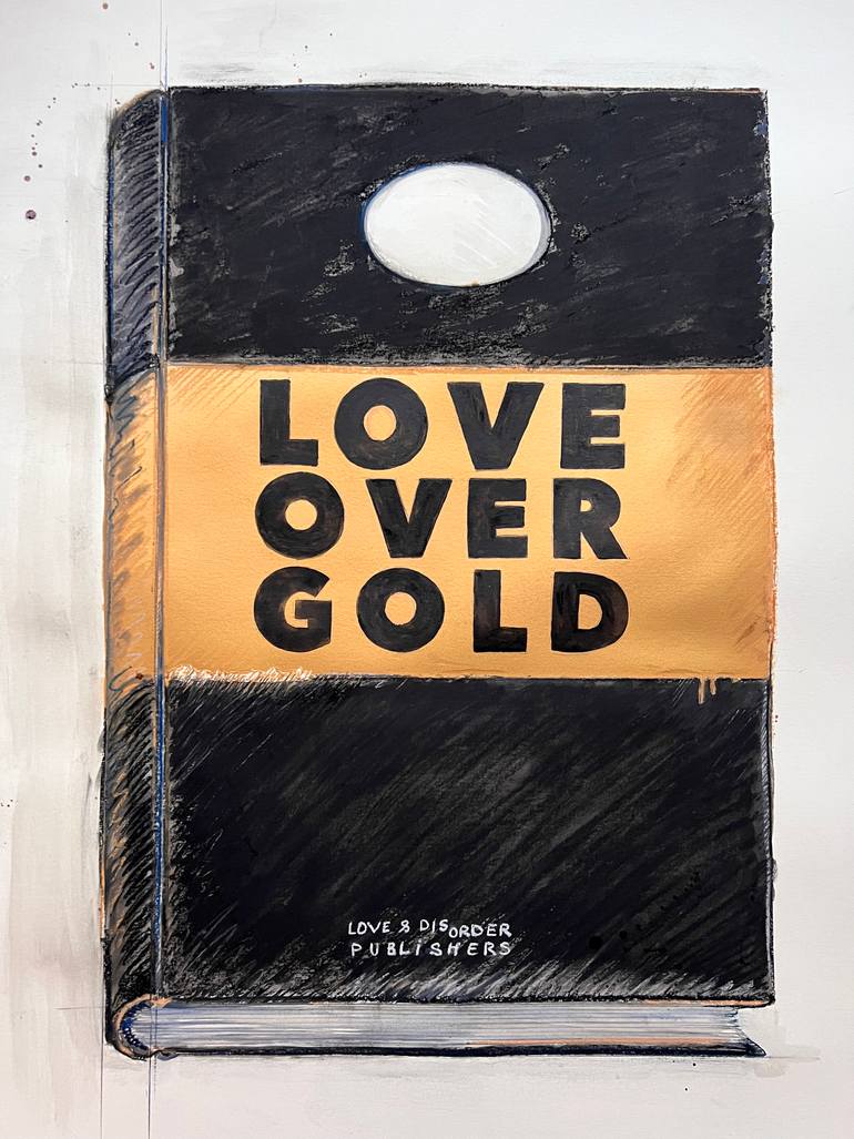 Original Contemporary Love Drawing by Viola Winokan