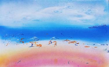 Original Impressionism Seascape Paintings by Anna Aristova