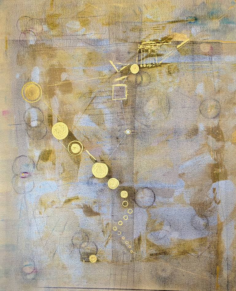 Original Abstract Painting by Ilir Osmani 