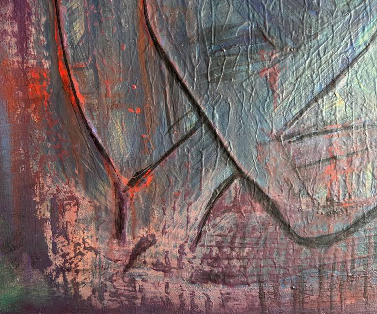 Original Abstract Painting by Ilir Osmani 